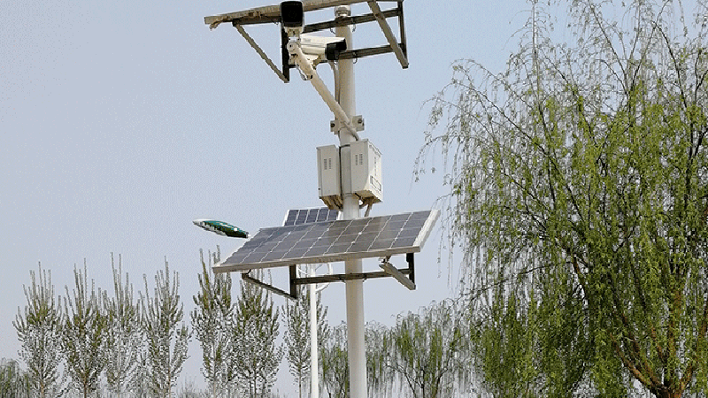 内蒙古太阳能监控杆